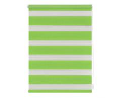 Lichtblick Doppelrollo Klemmfix, 70 cm x 150 cm (B x L) in GrÃ¼n, ohne Bohren, Duo Rollo fÃ¼r Fenster & TÃ¼ren, moderner Sichtschutz, Innovative Kombination aus Rollo & Jalousie