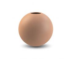 Cooee Design Ball Vase, Keramik, Cafe Au Lait, 20 cm