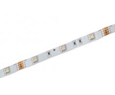 Nino Leuchten Power LED-Flexband/Länge: 500 cm/RGB Farbwechsler/incl. Zuleitung mit Eurostecker, Schalter und Fernbedienung/diverse Funktionen/kürzbar / 150 LEDs 63921517