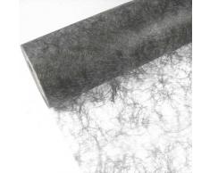 25m SizoflorÂ® Original Tischband TischlÃ¤ufer 30cm, Farbe:silbergrau