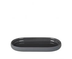 Blomus Sono Tablett, Keramik, Silikon, Magnet, H 2,5 cm, B 10 cm, T 19 cm