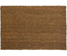 ID matt 406015p Uni Natur Teppich Fußmatte Kokoskernmatratze/PVC Beige 60 x 40 x 1,5 cm
