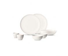 Villeroy & Boch its my match Geschirr-Set, First Love, 7-teilig, Porzellan, weiß