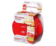 Sistema Microwave Easy Eggs Eierkocher, 271 ml, rot