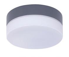 Beleuchtung Clipper für Deckenventilator von Lucci air, Charcoal, inkl. LED-Leuchtmittel GX53, 11 W