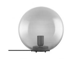 LEDVANCE Vintage Edition 1906, Tischleuchte mit E27 Sockel, Rauchgraues Glas, Ohne Leuchtmittel, Bubble Table