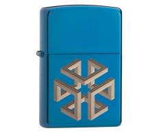 Zippo Feuerzeug, Messing, Individual Design, Original Pocketsize