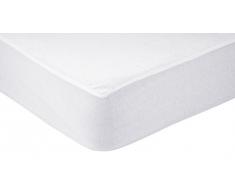 AmazonBasics Matratzenschoner, wasserdicht, Frottierstoff 75 x 190 cm weiß