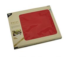 Papstar, 100 Tischsets, Tissue ROYAL Collection 30 cm x 40 cm rot, #81897