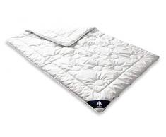 Badenia Bettcomfort Steppbett Irisette Yakhaar Duo Winterdecke, 135 x 200 cm, weiß
