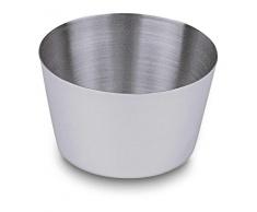 Städter Dessertform Rund, Edelstahl, Silber, 7.5 x 7.5 x 4.5 cm