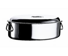 Mepra SPA 30126245 Bräter mit Deckel, oval, 45 cm