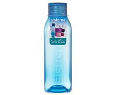 Viereckige Sistema Retro Trinkflasche, 725 ml, sortierte Farben