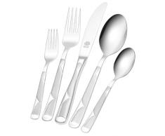 GGS-Solingen 813204867 Besteckset Julia sand-gestrahlt (mattiert) 110-teilig inklusive Fischbesteck