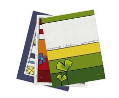 Egan paf63/04 X Set Geschirrtücher, Stoff, Mehrfarbig, 3 Einheiten