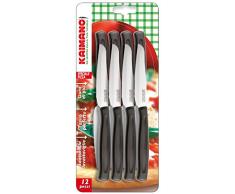 Kaimano Dinamik Pizzamesser, Edelstahl, Schwarz, 28 x 10 x 2 cm, 12-Einheiten