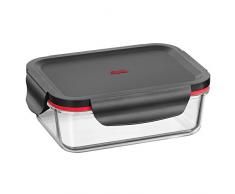 Silit Storio Vorratsdose 18 x 13 cm, Glas, Vorratsglas, luftdichter Aroma-Deckel, Frischhaltedose zum Vorbereiten, Aufbewahren und Servieren