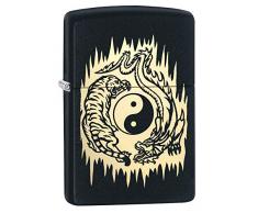 Zippo Feuerzeug Tiger Dragon Yin Yang Design