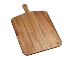 Jamie Oliver JB1902 JO Akazie Schneidbrett mit Griff - groÃ, Holz, braun, 52,0 x 32,0 x 2,0 cm
