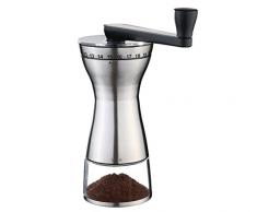 Zassenhaus 041156 Kaffeemühle MANAOS Edelstahl , 25 x 9 cm