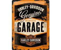 Nostalgic-Art 23188 Harley-Davidson - Garage, Blechschild 30x40 cm