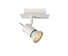 Lucide TWINNY-LED - Deckenstrahler - LED Dim. - GU10 - 1x5W 3000K - Weiß