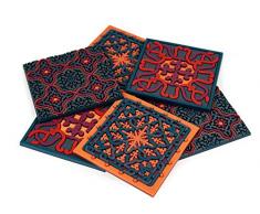 Images dorient COA-993306 Vagabonde Combo Seide Untersetzer