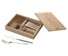 Villeroy & Boch NewWave Steakbesteck für bis zu 6 Personen, 12-teilig, Edelstahl