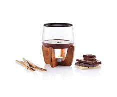 XD Design P263.201 Cocoa Schokoladenfondue Set für 4 Personen