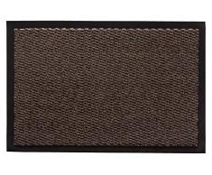 andiamo Fußmatte Easy, Farbe:Braun, Größe:90 x 150 cm
