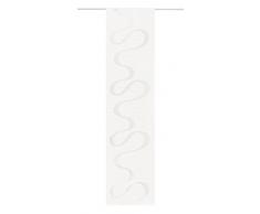 Deko Trends Schiebevorhang, Stoff, wollweiß, 245x60x245 cm