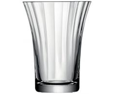 LSA International 340 ml Aurelia Zahnputzbecher, transparent (4 Stück)