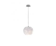 Eco Light Pendelleuchte, Hängeleuchte, Plastik, E27, 60 W, weiß, 150 x 26.5 x 0 cm