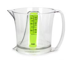 Urban Trend Reverso Trichter Messbecher 4 Becher + 1 Becher Pack of 1 grün