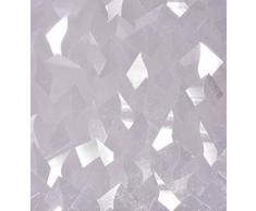 Fensterfolie statisch Vitrostatic Fläche 3D Sichtschutz Folie, PVC, ohne Phthalate, transparent, 45cm x 1,5m, 200µm (Stärke: 0,2mm), Venilia 54776