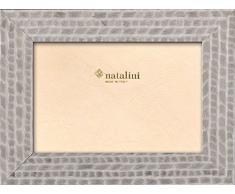 Natalini ERIS Grigio 10X15 Bilderrahmen mit Unterstützung für Tisch, Tulipwood, Grau, 10 X 15 X 1,5