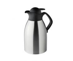 Helios Enduro Push Isolierkanne, Edelstahl, 1,5 Liter