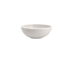 Villeroy & Boch 10-4264-1900 NewMoon BOL, Moderne Schale für Müsli, Suppen, Salat oder Desserts aus Premium Porzellan, spülmaschinengeeignet, weiß, 750 ml, Porcelain