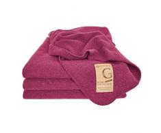 GIESSWEIN Wolldecke Marie - Decke aus Lammwolle, Warme Decke, Hochwertige Tagesdecke, Kuschelig Weich, 100% Lammwolle, Wolldecke aus Reiner Schurwolle, atmungsaktive Schurwolldecke, 190 x 145 cm