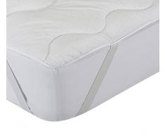 Classic Blanc - Topper/Faser Matratzenauflage Komfort, temperaturausgleichend, Festigkeit mittel-stark, 90 x 190 cm, Höhe 4 cm, Bett 90