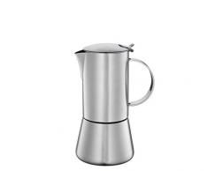 Cilio Espressokocher Aida MATT, Edelstahl, 12,5 x 11 x 21 cm