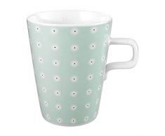 Seltmann No Limits Becher mit Henkel, Rund, Grün/Weiß, 0.45 L, 1-teilig