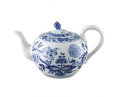 Hutschenreuther 02001-720002-14230 Zwiebelmuster Teekanne 6 Personen, 1,00 L, blau