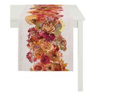 APELT Läufer, Baumwolle, rot, 40 x 140 x 0.2 cm