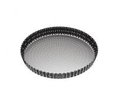 Kitchen Craft Quicheform Master Class-Crusty Bake 28cm, Karbonstahl, Grau, 28 x 18 x 18 cm