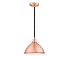 Westinghouse 6103940 Pendelleuchte, A++ to E, Metall, gebÃ¼rstetes kupfer, 25.5016 x 25.5016 x 151.51 cm