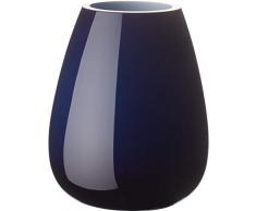 Villeroy & Boch Drop Kleine Vase Midnight Sky, 12 cm, Glas, Blau