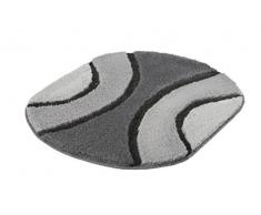 Meusch 2874901331 Badteppich Jade, Acryl, 55 x 65 x 3 cm, anthrazit