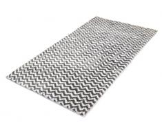 Kleine Wolke Sofia Badteppich, 100% Polyester, Silbergrau, 120 x 70 cm