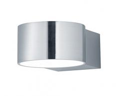 Trio Leuchten LED Wandleuchte Lacapo 223410107, Metall Nickel matt, 1x 4.3 Watt
